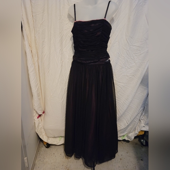 JS Collections Black Strapless Dress - Picture 9 of 11
